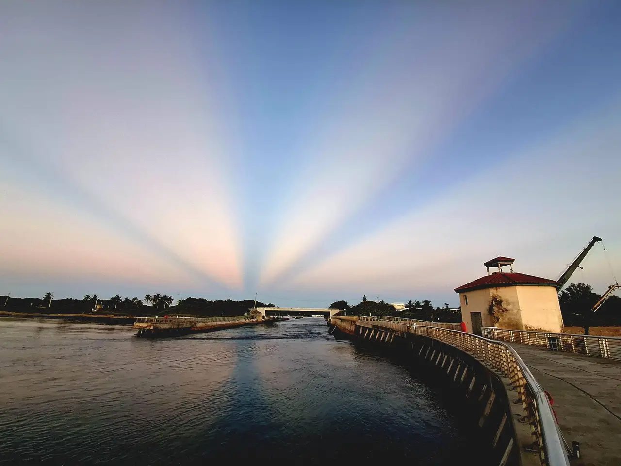 The fixed A1A bridge over the Boynton Beach Inlet